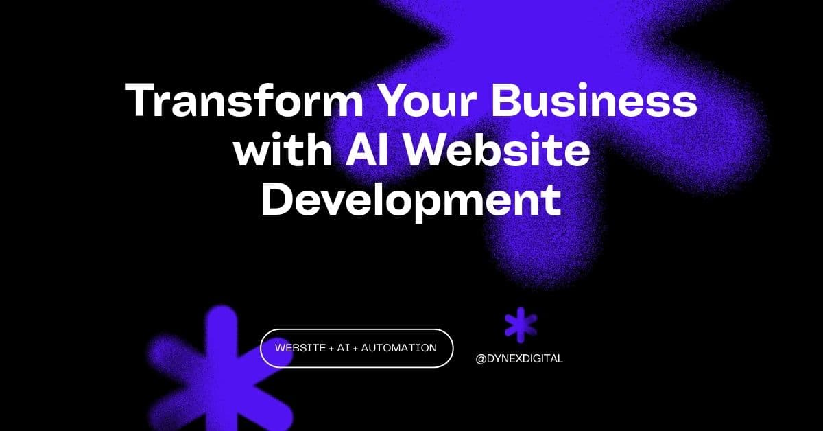 Transform Your Business with AI Website Development