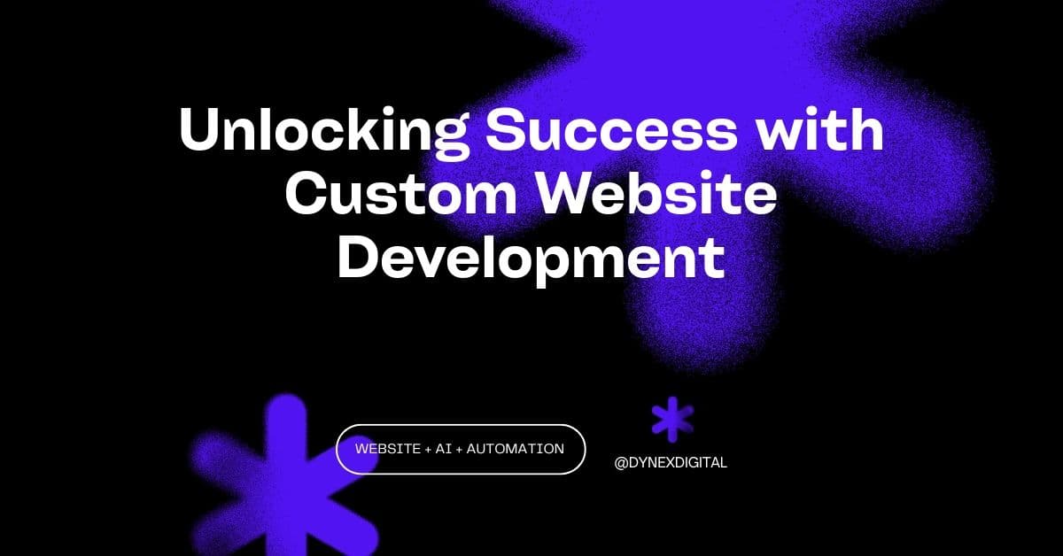Unlocking Success with Custom Website Development