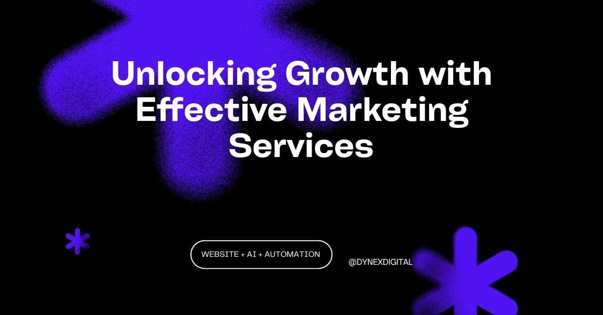 Unlocking Growth with Effective Marketing Services