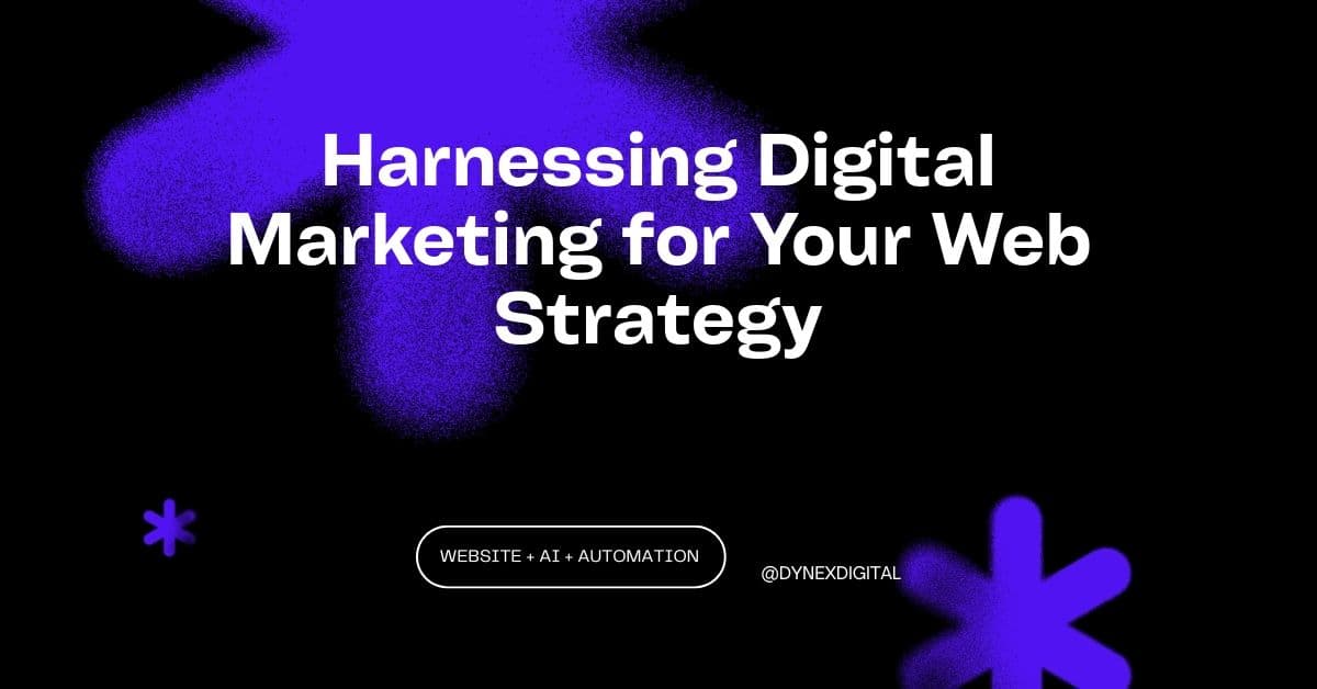 Harnessing Digital Marketing for Your Web Strategy