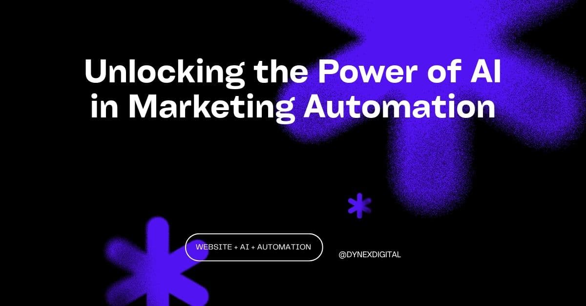 Unlocking the Power of AI in Marketing Automation