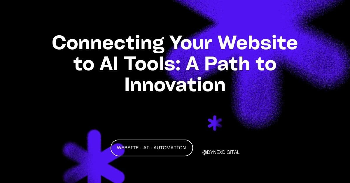 Connecting Your Website to AI Tools: A Path to Innovation