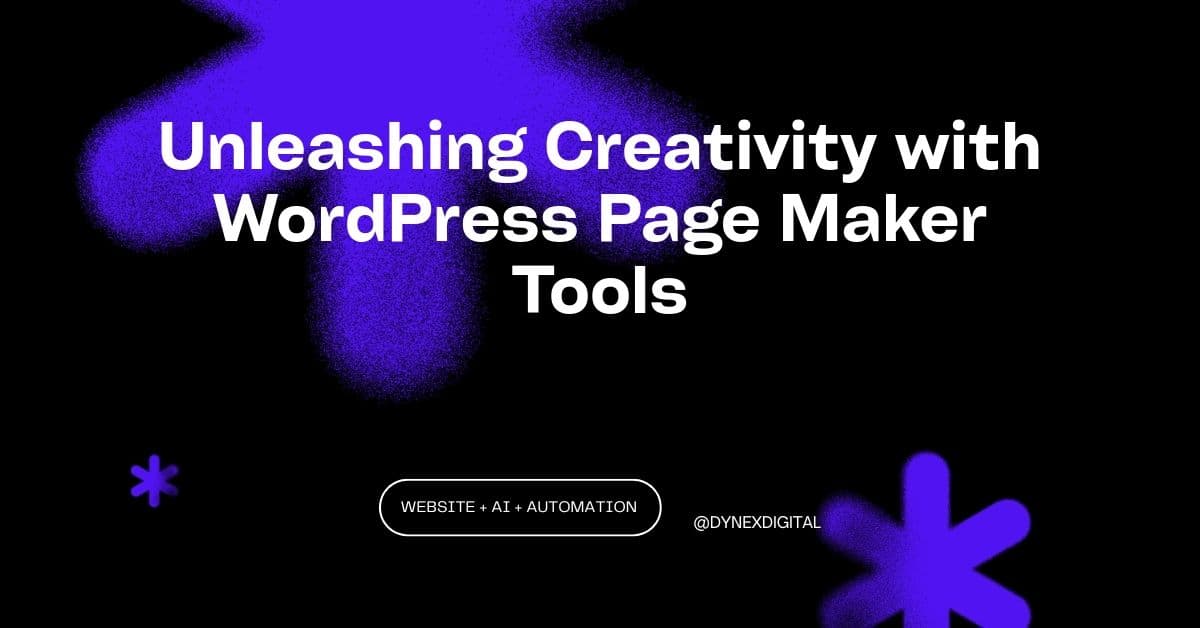 Unleashing Creativity with WordPress Page Maker Tools