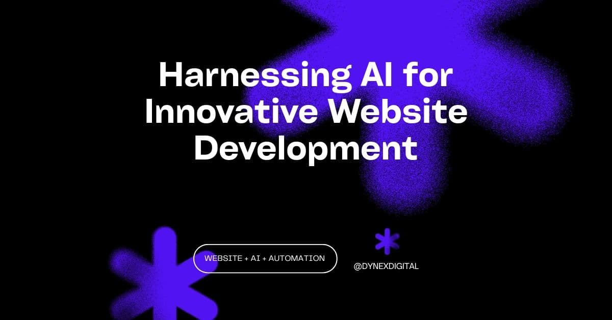Harnessing AI for Innovative Website Development