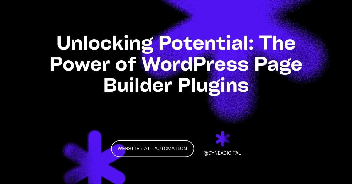 Unlocking Potential: The Power of WordPress Page Builder Plugins