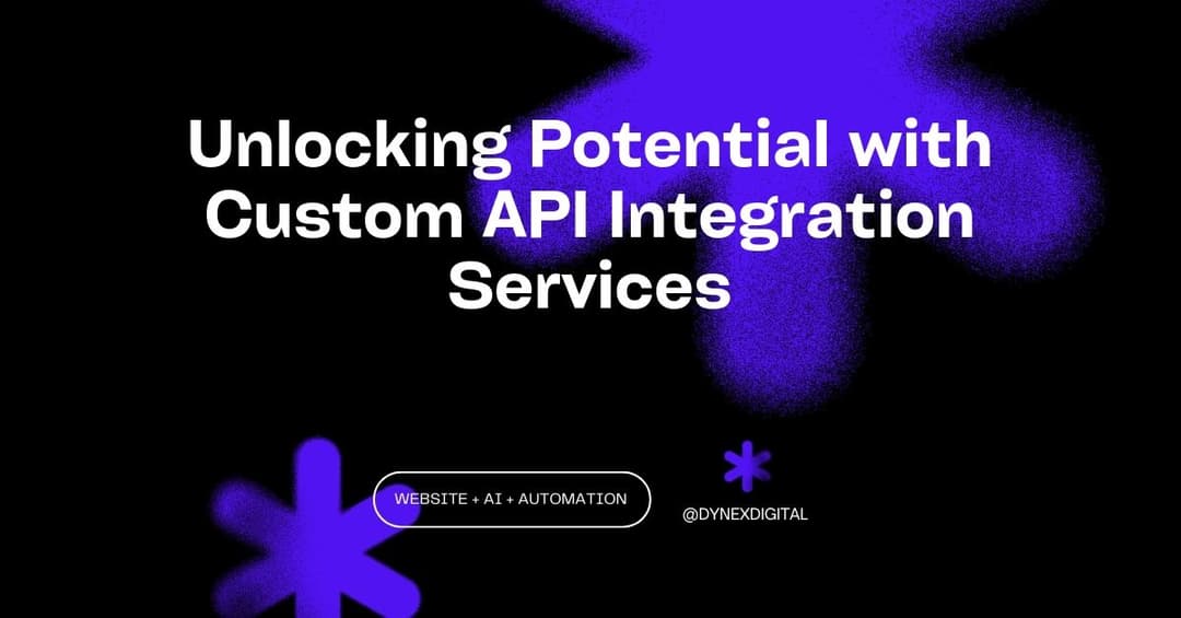 Unlocking Potential with Custom API Integration Services